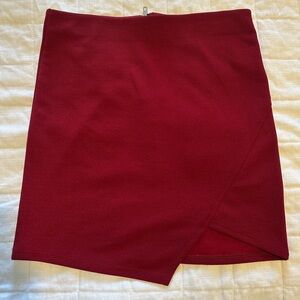 Forever 21 Red Mini Skirt